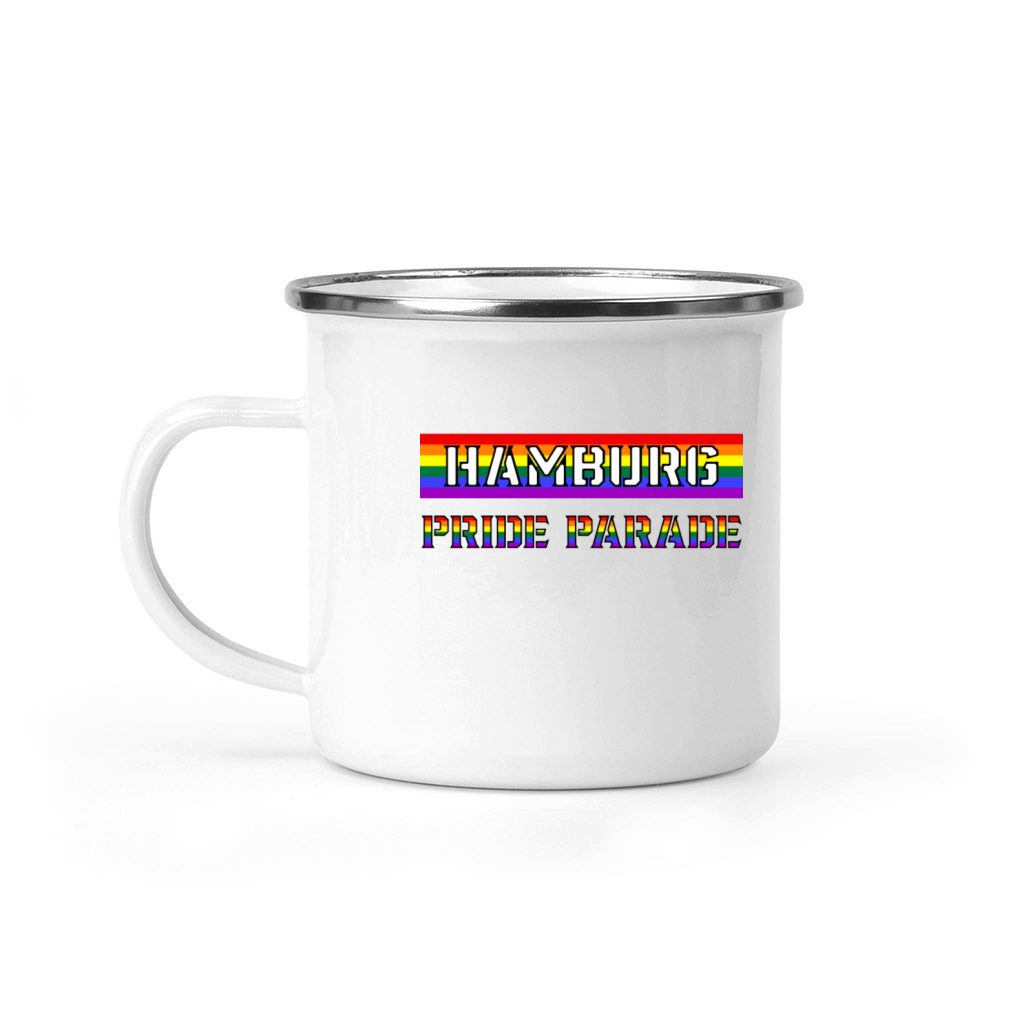 Pride Parade Hamburg Camping Mug