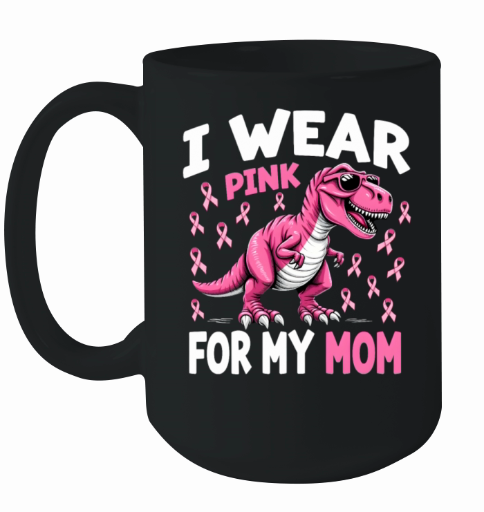 Breast Cancer Pink Awareness Design Ceramic Mug