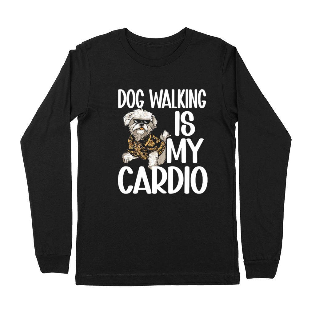 Dog Walker Professional Pet Sitter Dog Walking Premium Long Sleeve