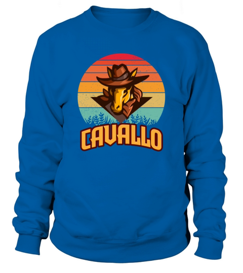 Western Retro Design - Cavallo Sweatshirt Unisex