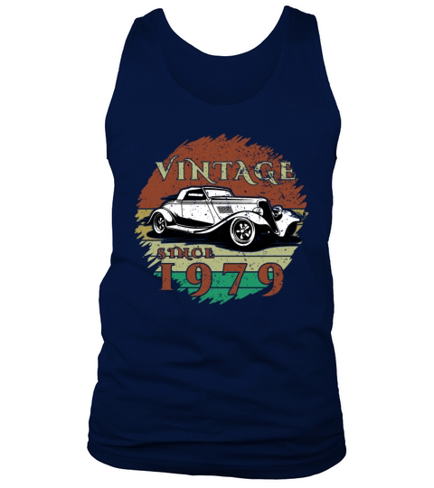 45th birthday Classic Car - Vintage since 1979 Tank Top Unisex