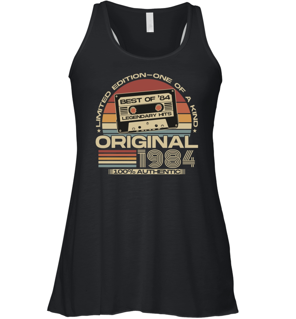 Vintage 1984 Retro 40th Birthday Women's Flowy Tank Top