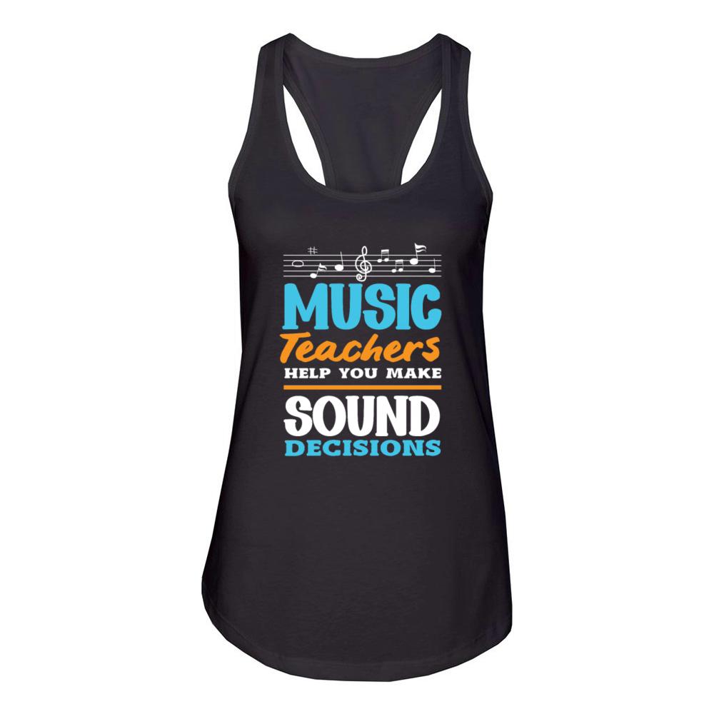 Funny Teacher Gift Women's Racerback Tank