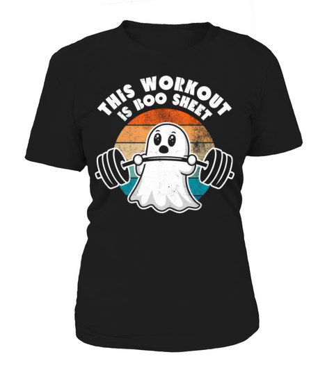 Retro This Workout Is Boo Sheet Women's T-Shirt