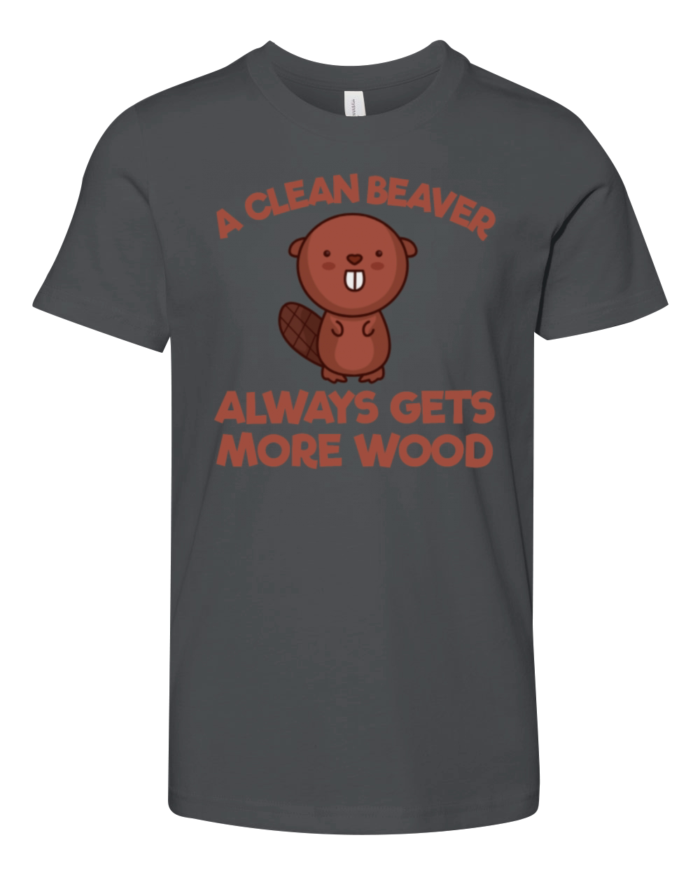 A Clean Beaver Always Gets More Wood Embarrassingb Youth Unisex Jersey Tee