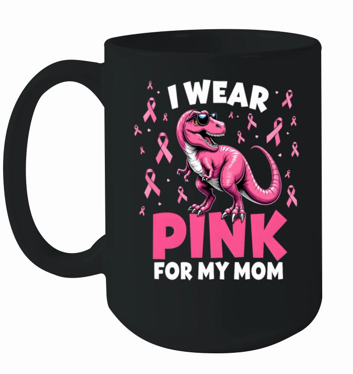 Breast Cancer Pink Awareness Design Ceramic Mug