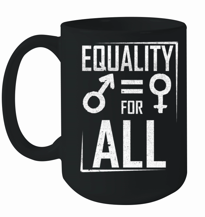 Equality for All - Retro Vintage Gay Rights Ceramic Mug