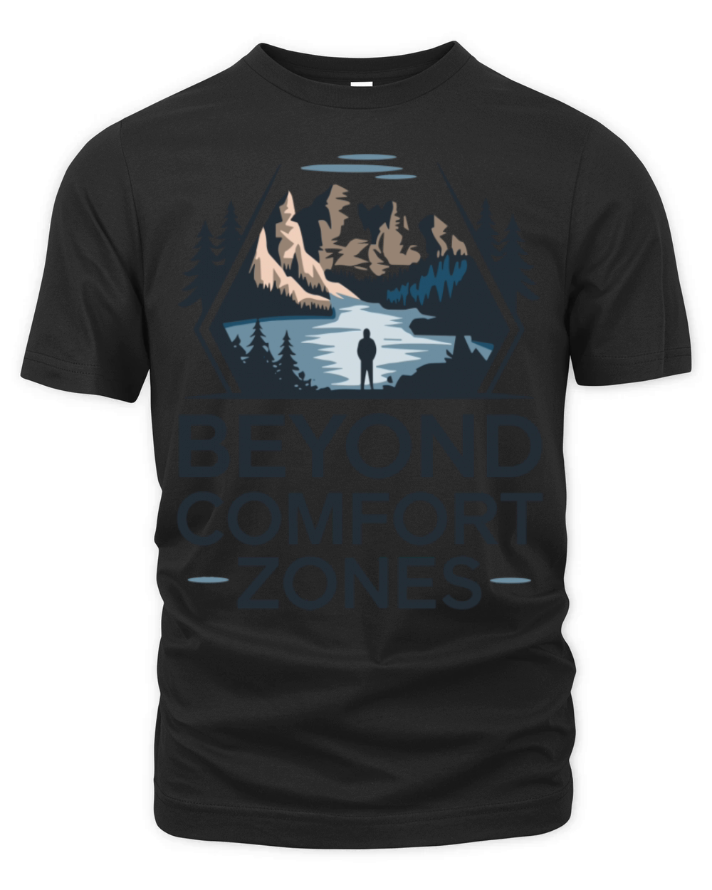Beyond comfort zone Organic Unisex T-shirt