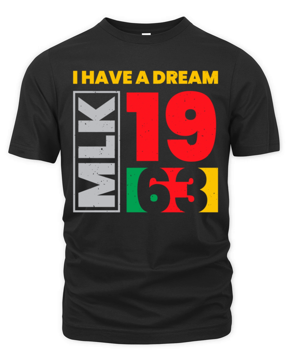I Have a Dream MLK Day Black History Month Organic Unisex T-shirt