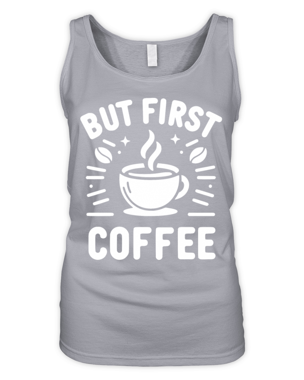 But First Coffee Organic Women's Tank Top