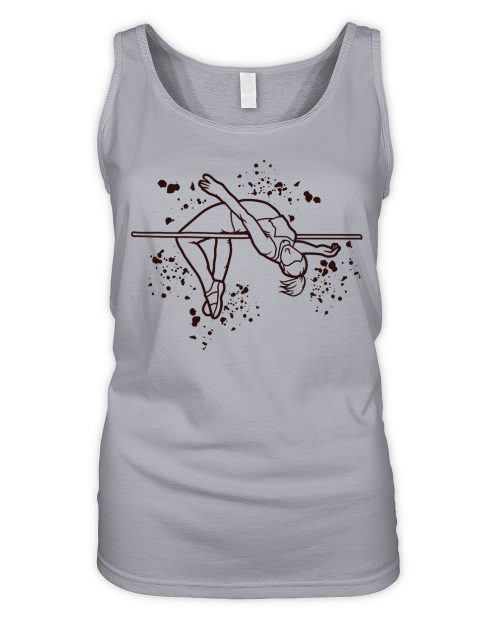 High Jumper High Jumping High Jump Organic Women's Tank Top