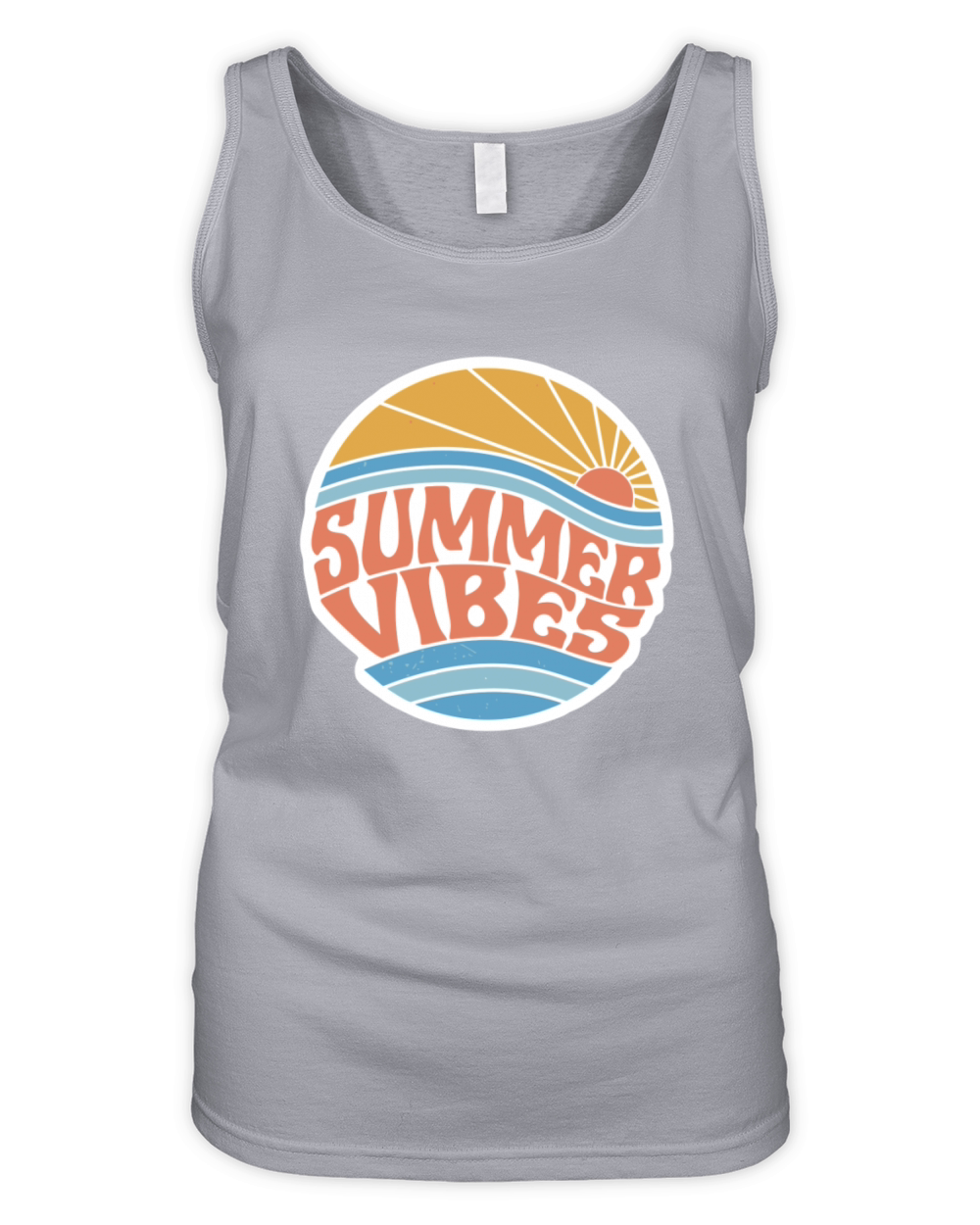 Summer Vibes Organic Women's Tank Top