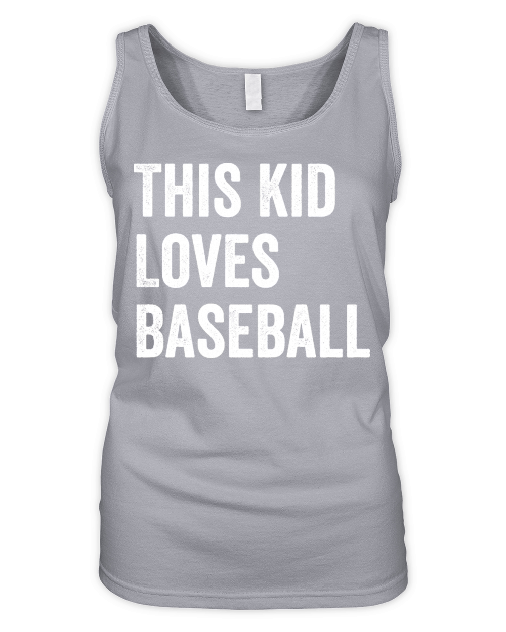 This Kid Loves Baseball Lover Organic Women's Tank Top