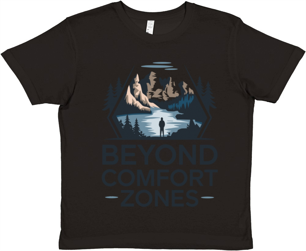 Beyond comfort zone Premium Kids Crewneck T-shirt