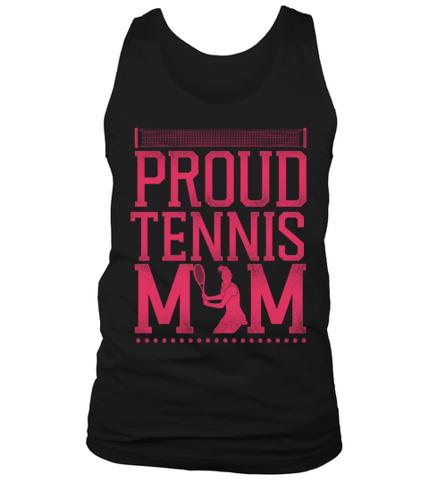 Funny Tennis Player Racket Mom Tank Top Unisex