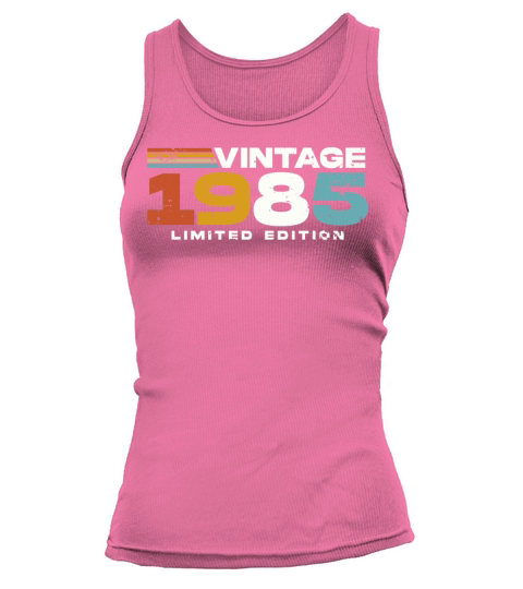 Vintage 1985 Retro 40th Birthday Tank top Woman