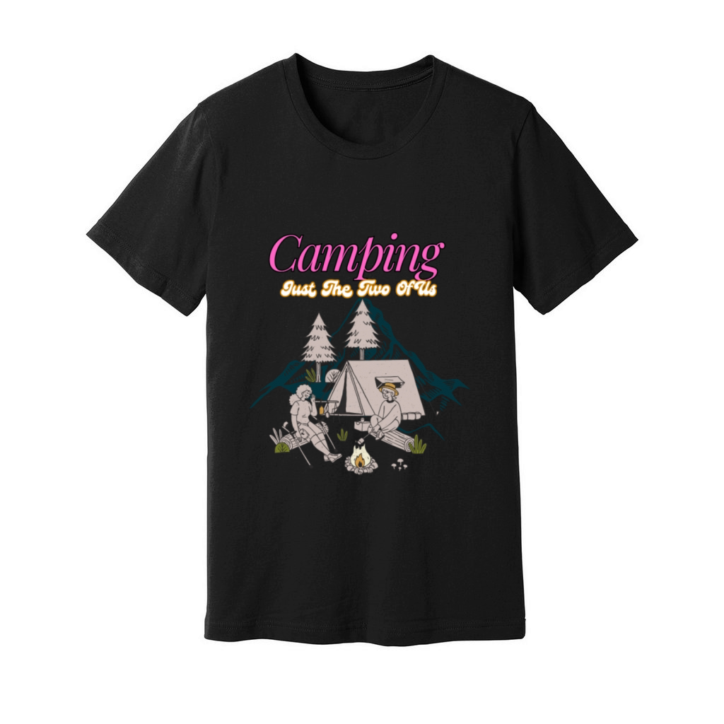 Camping Just the Two of us Unisex Jersey Tee