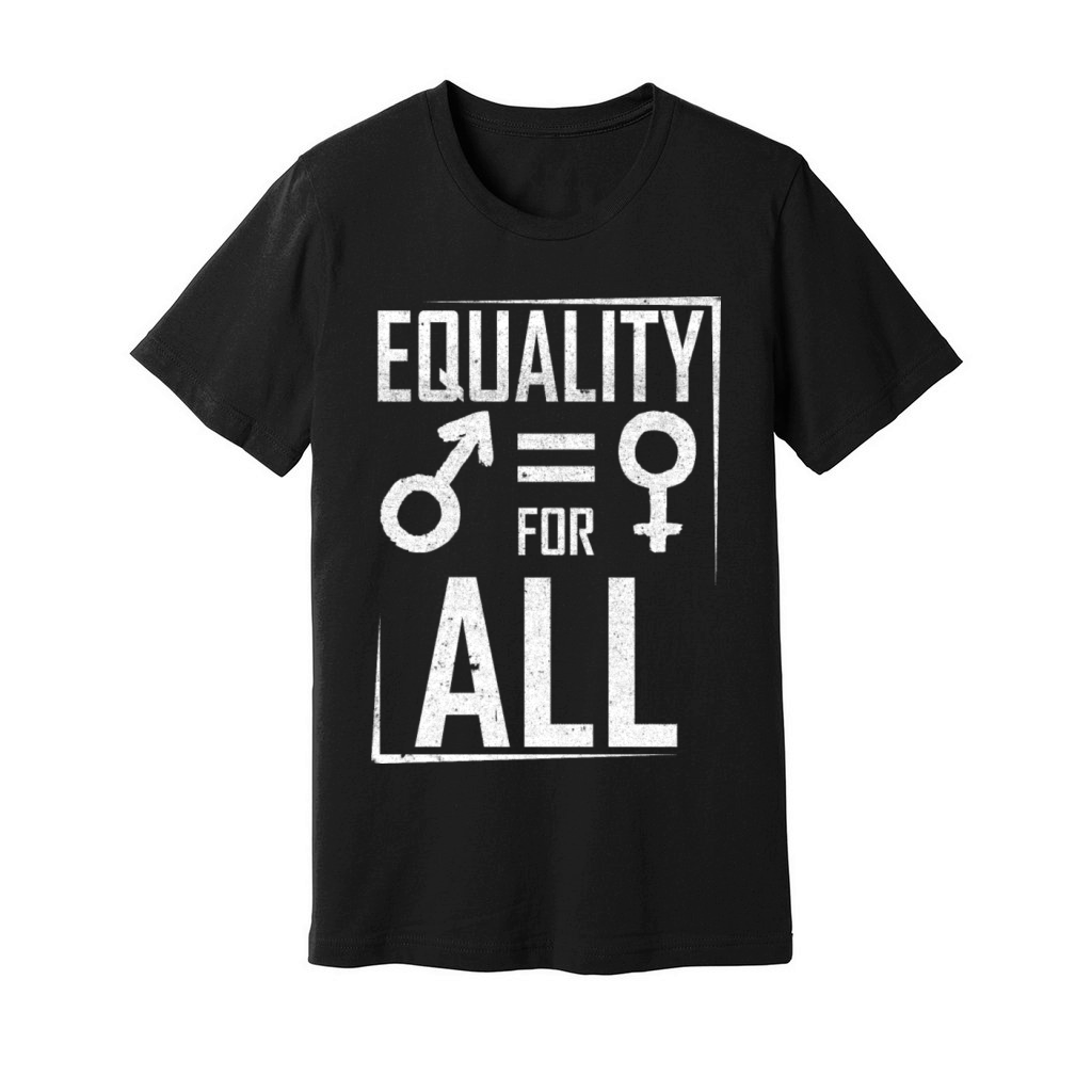 Equality for All - Retro Vintage Gay Rights Unisex Jersey Tee
