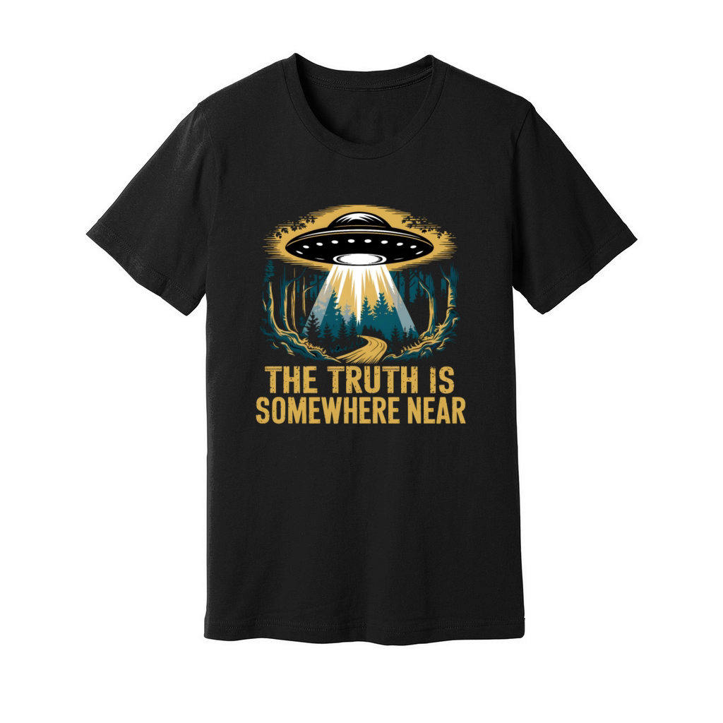 Quotes The Truth Is Somewhere Near Unisex Jersey Tee