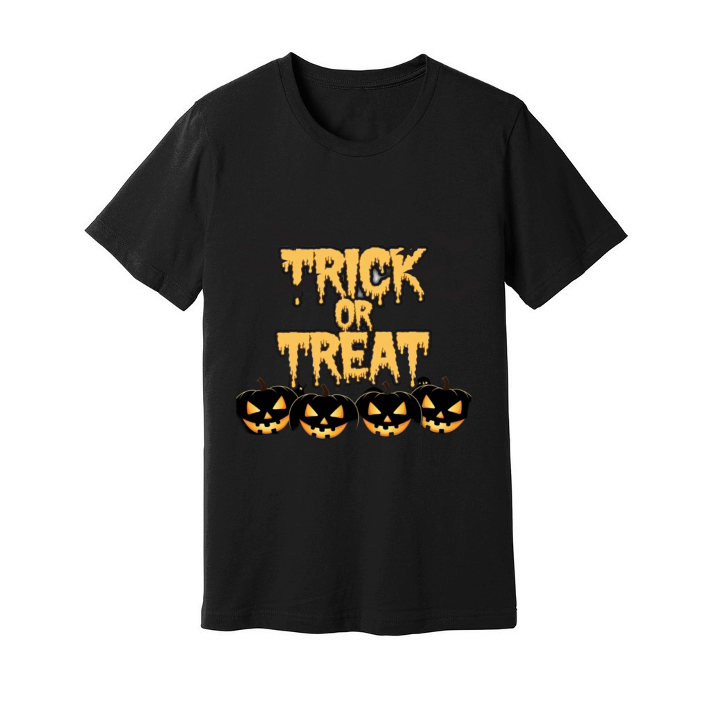 trick or treat halloween Unisex Jersey Tee