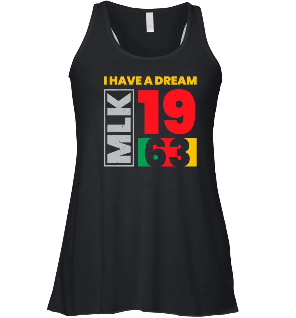 I Have a Dream MLK Day Black History Month Women's Flowy Tank Top