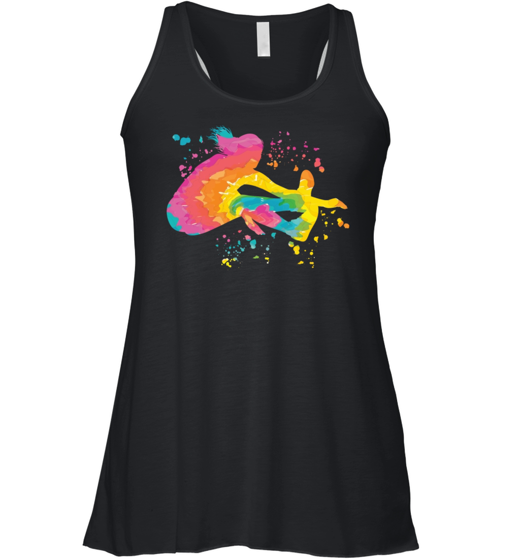 Long Jumper Long Jumping Kids Long Jump Women's Flowy Tank Top