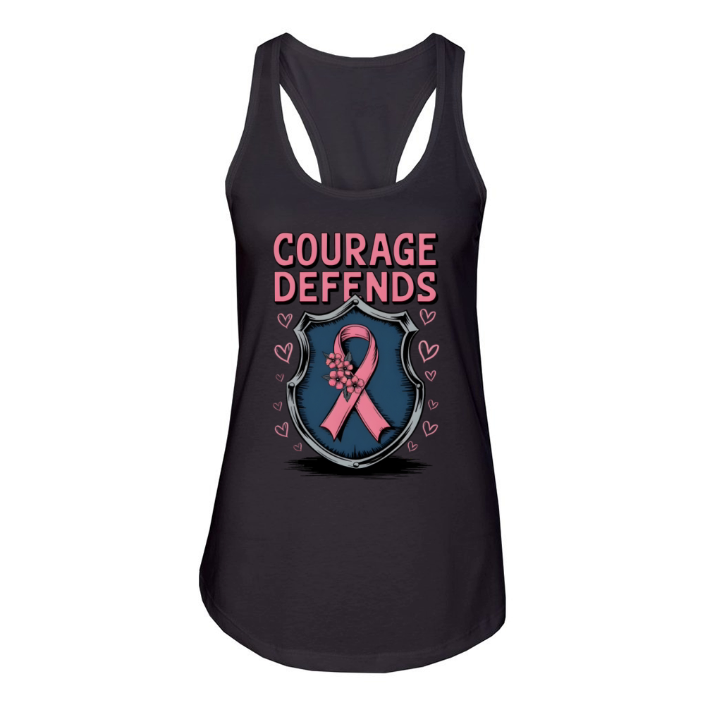Courage Defends Women's Racerback Tank