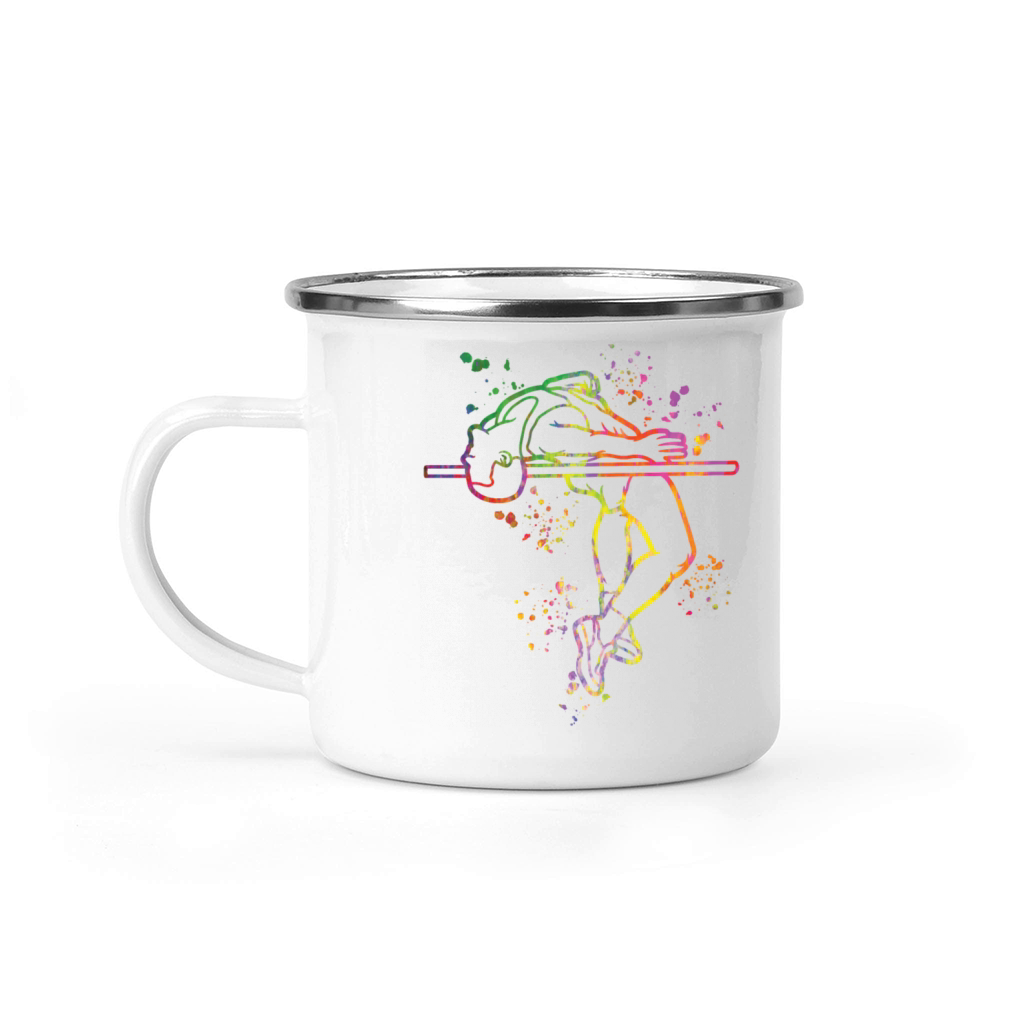 High Jumper High Jumping High Jump Camping Mug