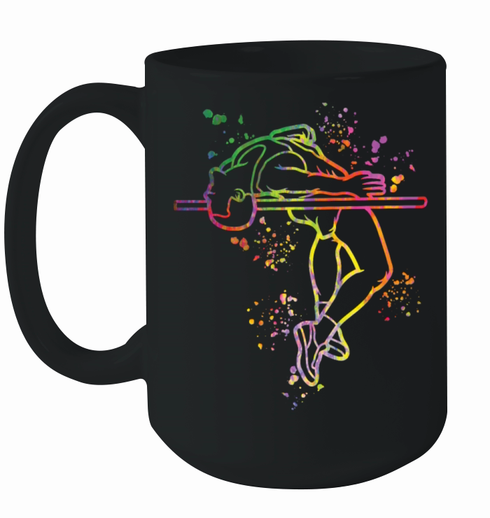High Jumper High Jumping High Jump Ceramic Mug