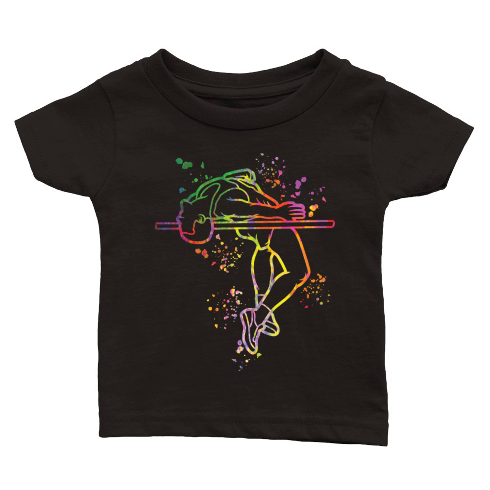 High Jumper High Jumping High Jump Classic Baby Crewneck T-shirt