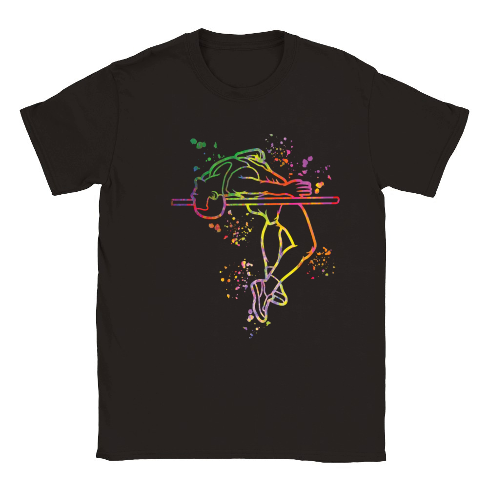 High Jumper High Jumping High Jump Classic Kids Crewneck T-shirt