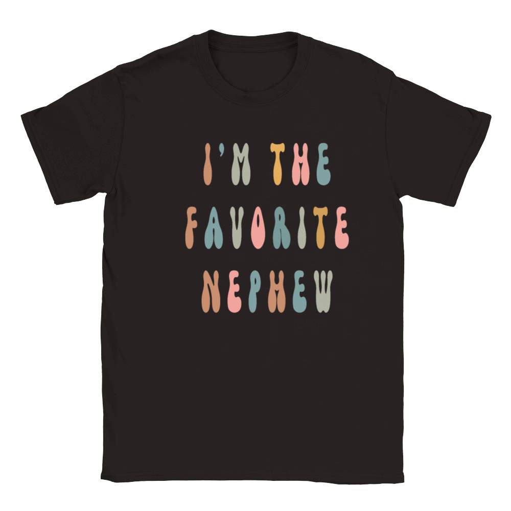 Im The Favorite Nephew funny nephew Classic Kids Crewneck T-shirt