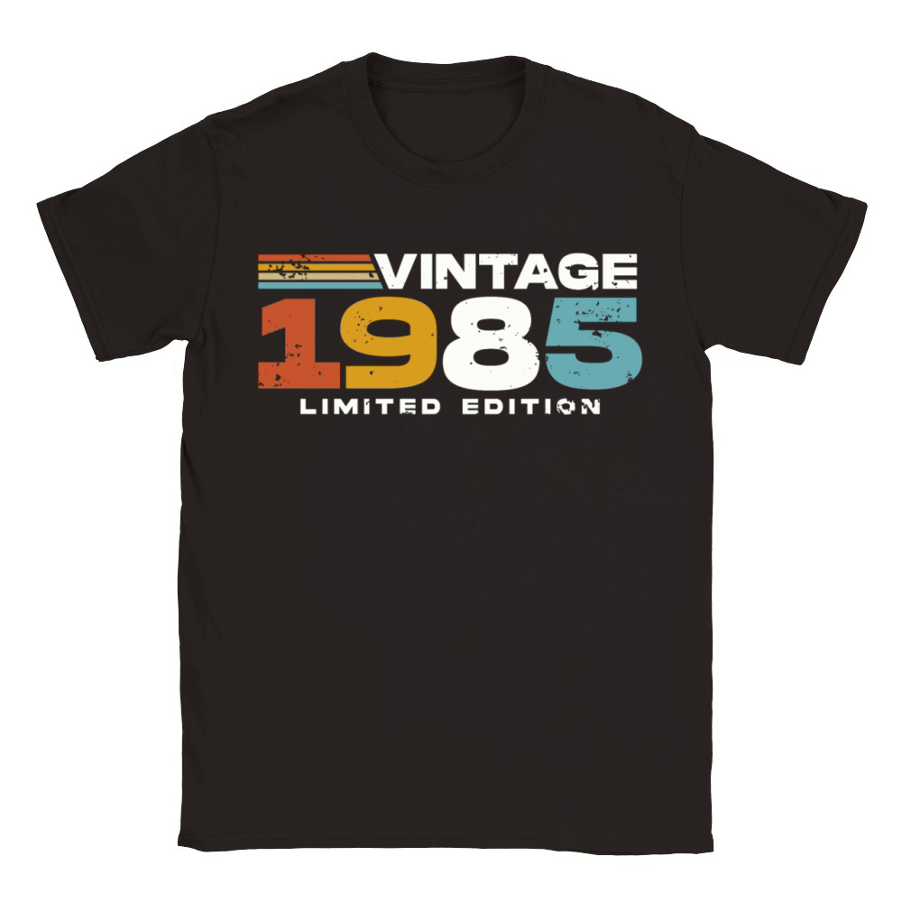 Vintage 1985 Retro 40th Birthday Classic Kids Crewneck T-shirt