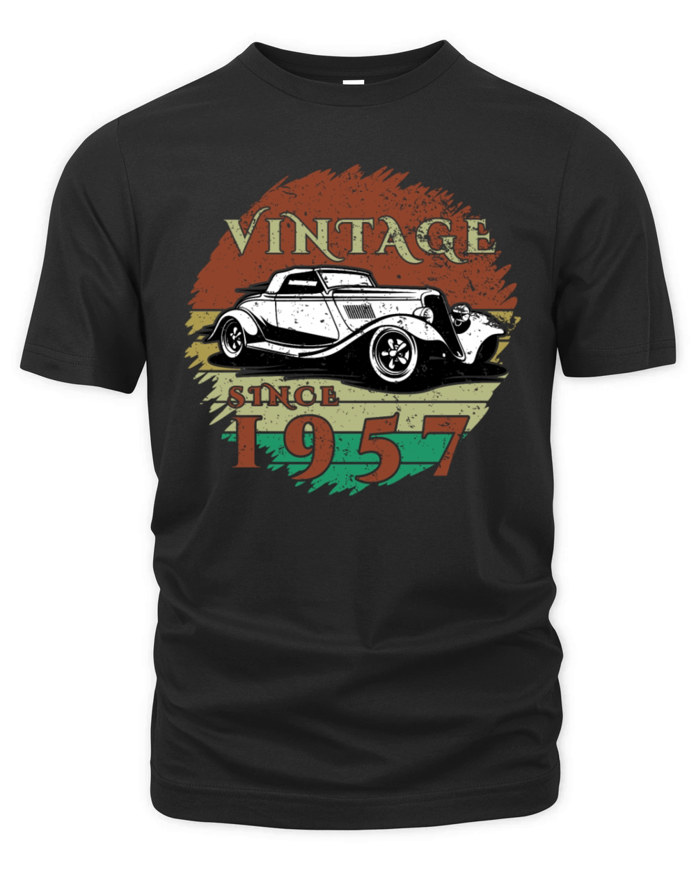 67th birthday Classic Car - Vintage since 1957 Organic Unisex T-shirt