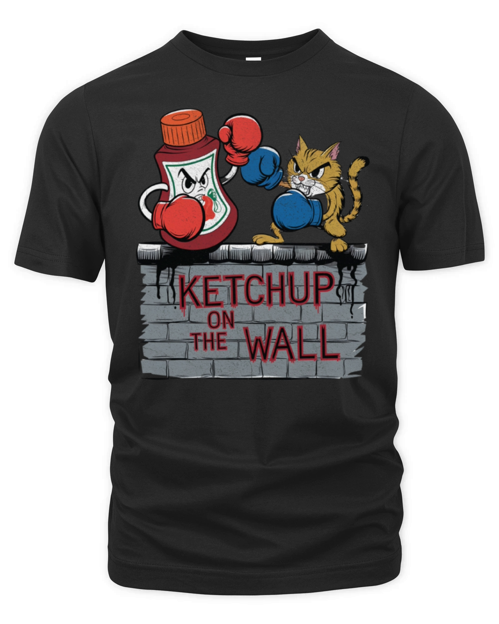 Ketchup On Organic Unisex T-shirt