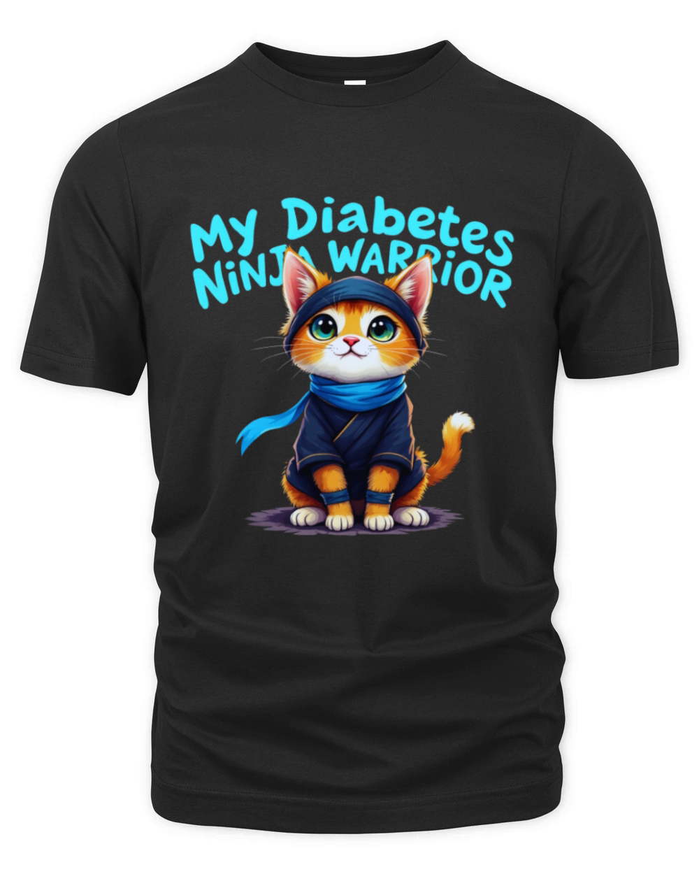 My Diabetes Ninja Warrior Stand Strong Organic Unisex T-shirt