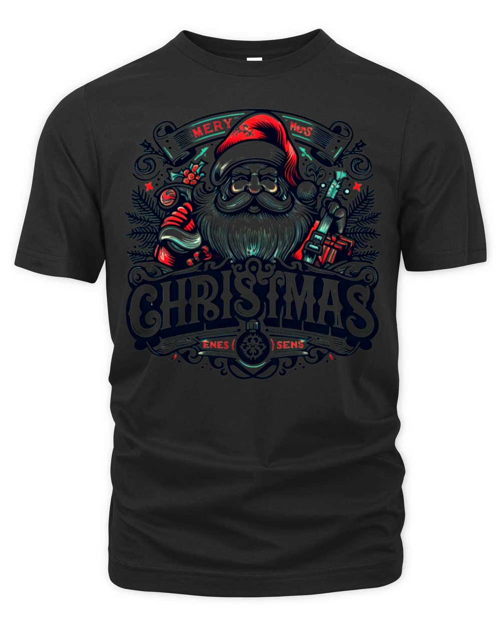 Unwrapping the Spirit of Christmas Organic Unisex T-shirt