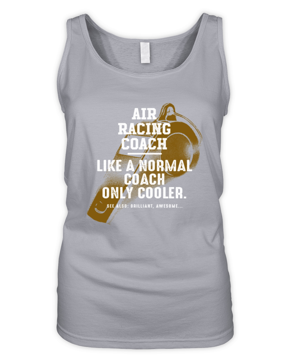 Air Racing Coach Like a Normal Coach Airplane Race Organic Women's Tank Top