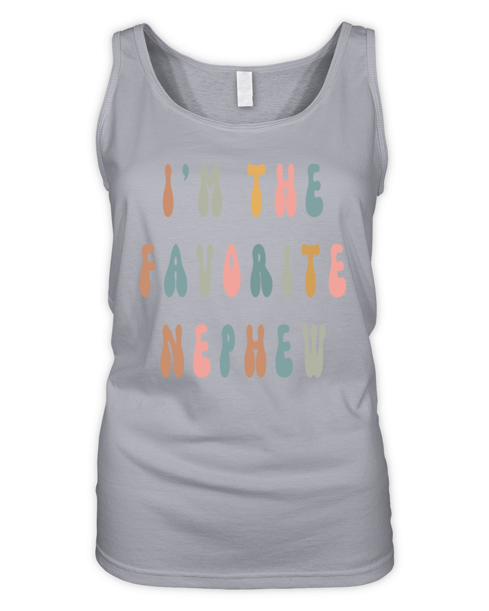 Im The Favorite Nephew funny nephew Organic Women's Tank Top