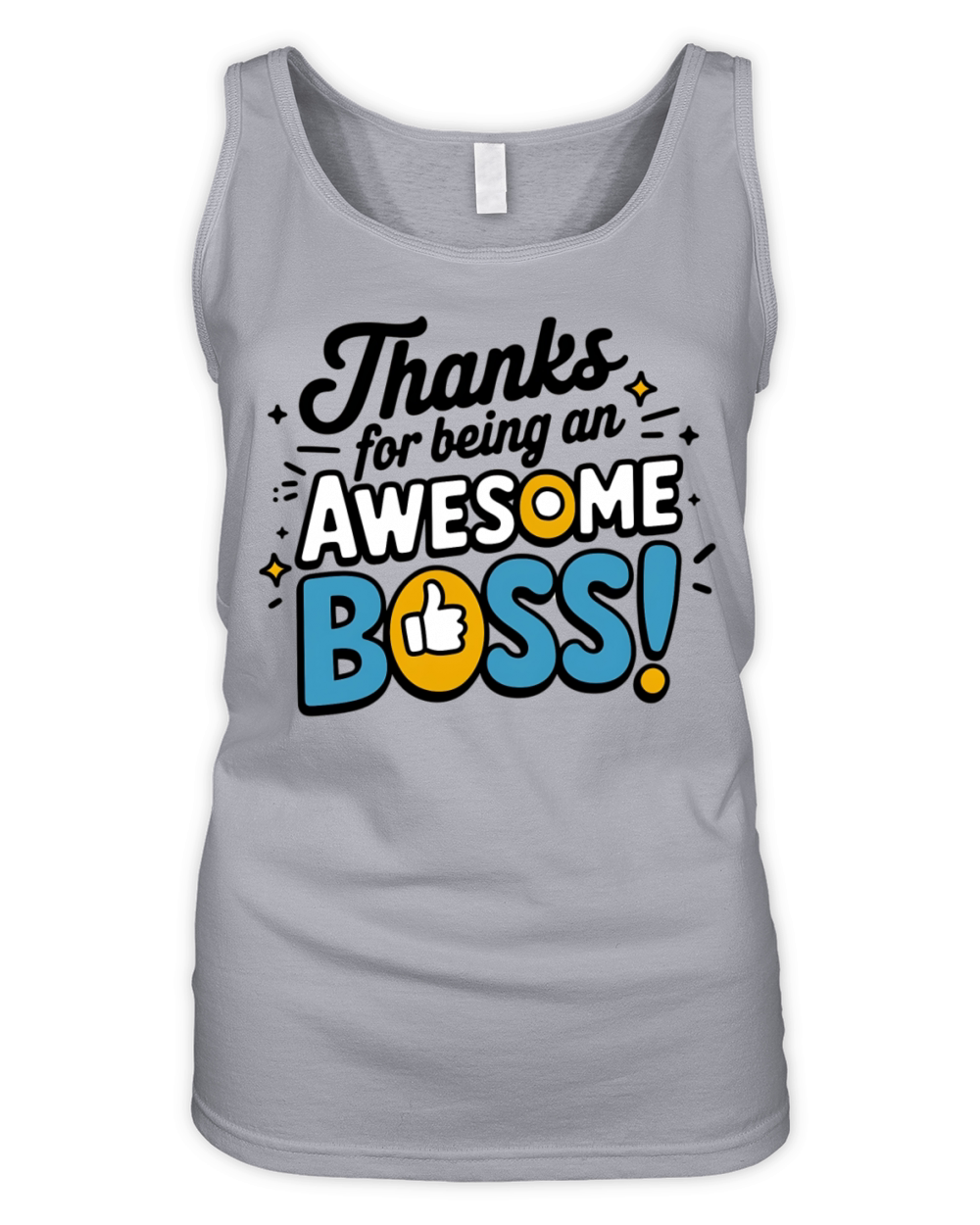 Thanks for Being an Awesome Boss Organic Women's Tank Top