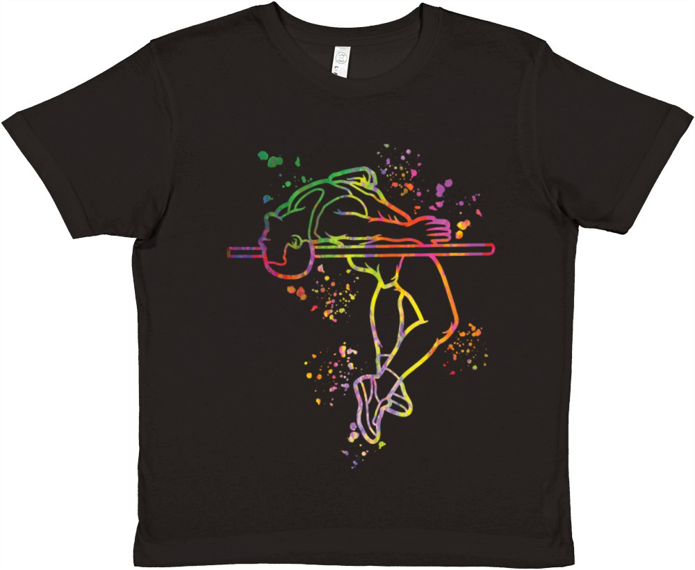 High Jumper High Jumping High Jump Premium Kids Crewneck T-shirt