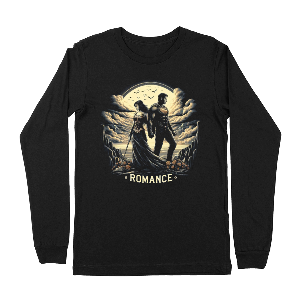 romance superhero Premium Long Sleeve
