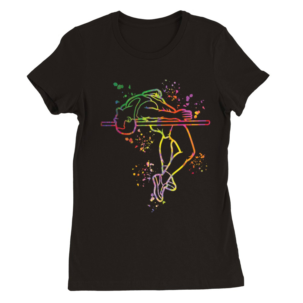 High Jumper High Jumping High Jump Premium Womens Crewneck T-shirt