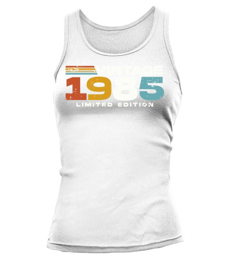 Vintage 1985 Retro 40th Birthday Tank top Woman