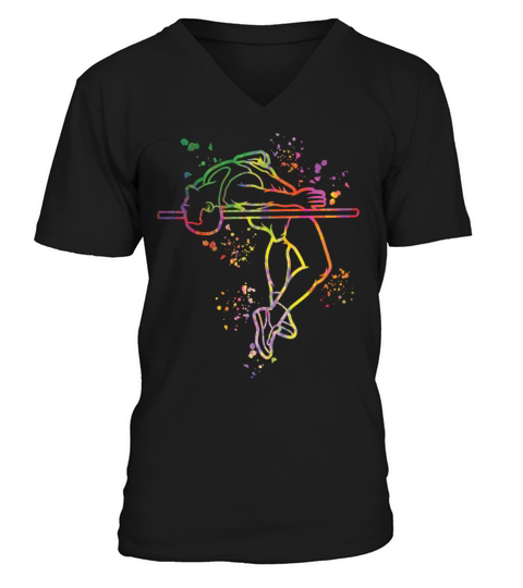 High Jumper High Jumping High Jump V-Neck T-shirt