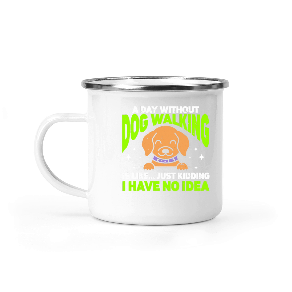 Dog Walker Professional Pet Sitter Dog Walking Camping Mug