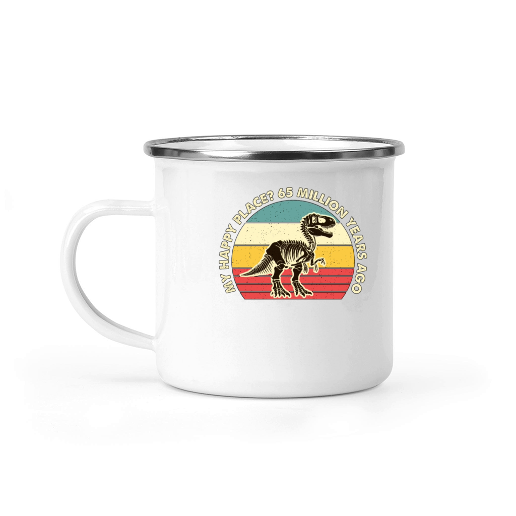 Fossil Hunter My Happy Place Fossil Collecting Camping Mug