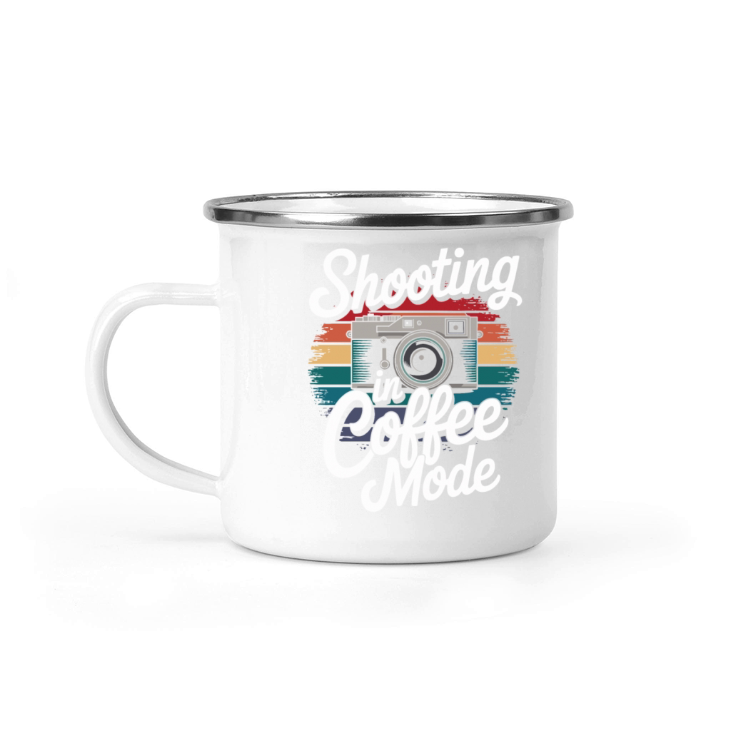 Shooting In Coffee Mode Photographer Camping Mug