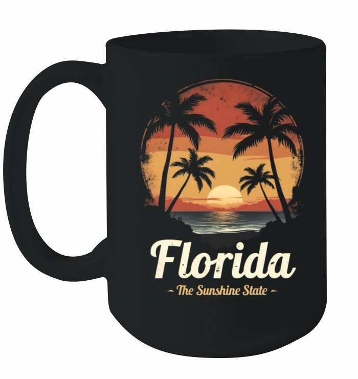 Florida The Sunshine State Ceramic Mug