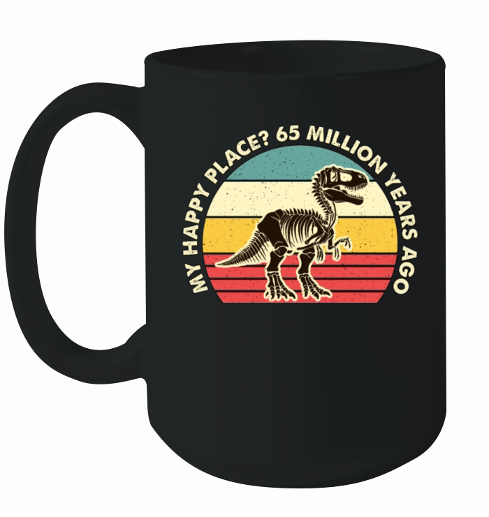 Fossil Hunter My Happy Place Fossil Collecting Ceramic Mug